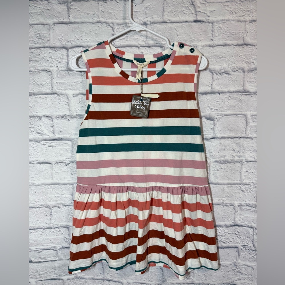 Matilda Jane NWT Women’s Striped Tank Top, Large
